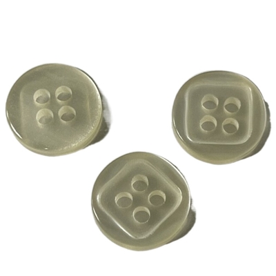 13mm 4 otwory Plastikowe guziki do koszuli do odzieży męskiej