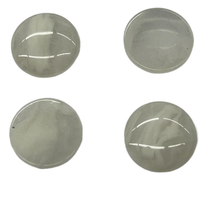 Fantazyjne plastikowe guziki pętelkowe z efektem Faux Horn Bez dziury 16L Zastosowanie na dodatkach do koszuli