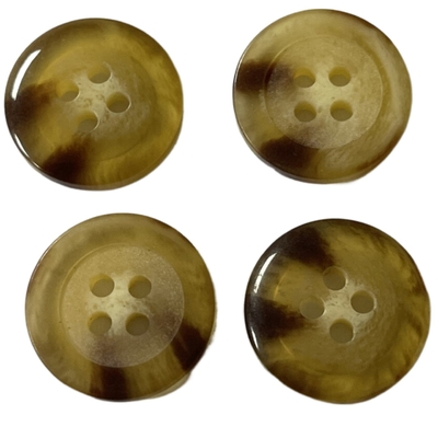 3/4 &quot;czterootworowe plastikowe fałszywe guziki płaszcza z rogami ODM Color Use do płaszcza swetra