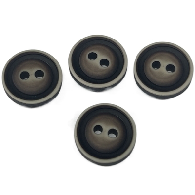 Resin 2 Hole Buttons Dye Ciemnobrązowy kolor Spray Matowy olej do szycia